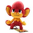 Pokemon Best Wishes 6-Inch Pansear Plush